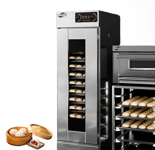 ตู้เย็นเชิงพาณิชย์รุ่น泓锋 ขนาดใหญ่ มีระบบตั้งเวลา อบขนมปังและนึ่งซาลาเปา