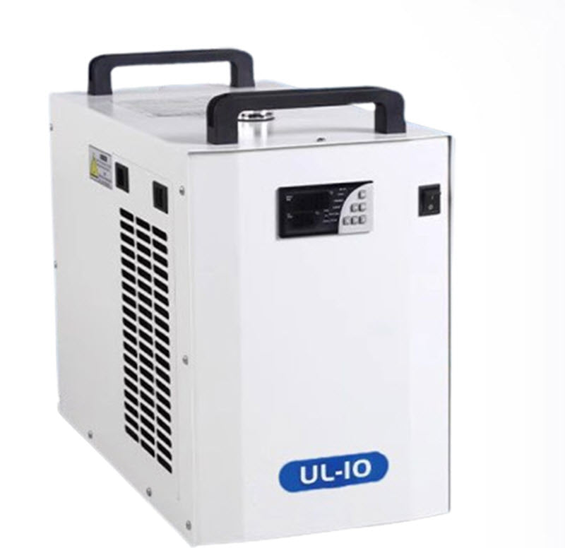 เครื่องทำความเย็นน้ำอุตสาหกรรมขนาดเล็ก CW3000 สำหรับเลเซอร์ตัด-แกะสลัก ระบบหมุนเวียนน้ำ