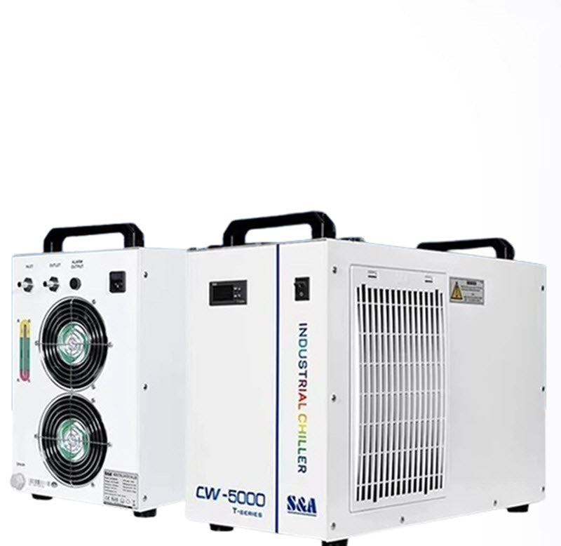 เครื่องทำความเย็นน้ำแบบอุตสาหกรรม รุ่น 5200 ระบบหมุนเวียน สำหรับตัดและแกะสลักเลเซอร์