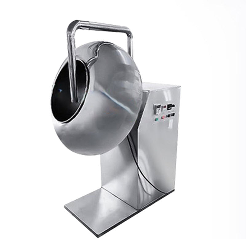 เครื่องเคลือบขนมแบบใหญ่ รุ่นมืออาชีพ สำหรับเคลือบเม็ดและอบช็อกโกแลต ขนาดพิเศษ