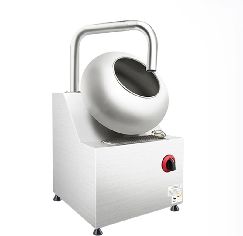 เครื่องเคลือบช็อกโกแลตอัตโนมัติ ขนาดเล็ก รุ่นก๊าซ สำหรับทำขนมหวานและขนมช็อกโกแลต