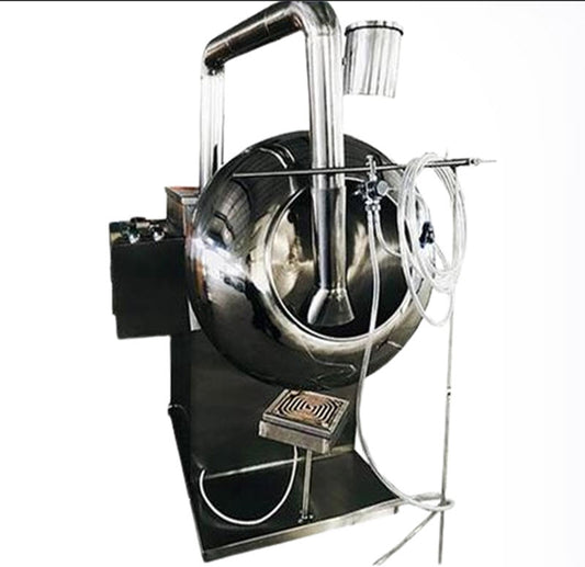 เครื่องเคลือบช็อกโกแลตไฟฟ้าสแตนเลส รุ่นอัตโนมัติ สำหรับขนมถั่วและลูกกวาด