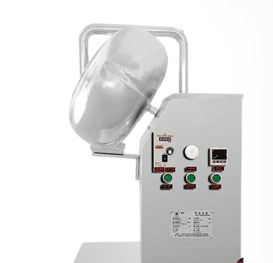 เครื่องเคลือบช็อกโกแลตสแตนเลส ขนาดกลม รุ่น大祥 สำหรับถั่วและเผือก