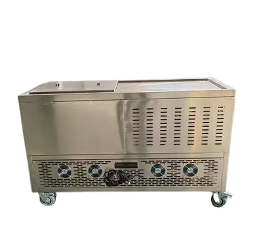 เครื่องล็อคความสดแบบแช่แข็ง รุ่นฟูดโปรเซสเซอร์ ขนาดกระทัดรัด สำหรับล็อคความสดของปลาและเนื้อ