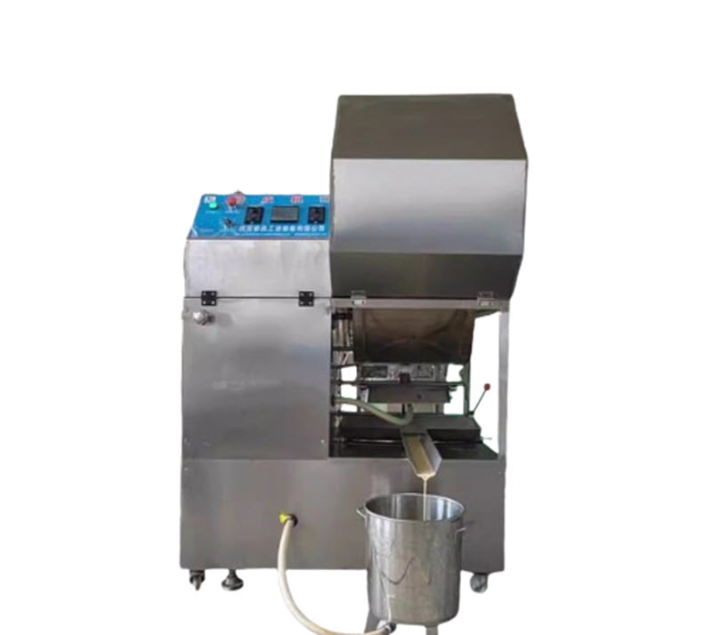 เครื่องทำแป้งโรตีไส้ทุเรียน รุ่นเชิงพาณิชย์ ขนาดกะทัดรัด สำหรับทำแป้งไข่