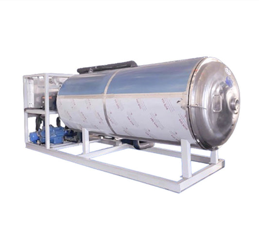 เครื่องทำแห้งผลไม้และผักแบบสุญญากาศขนาดใหญ่ รุ่นแช่แข็ง - ดูแลรักษาง่าย เหมาะสำหรับทุเรียนและสตรอว์เบอร์รี