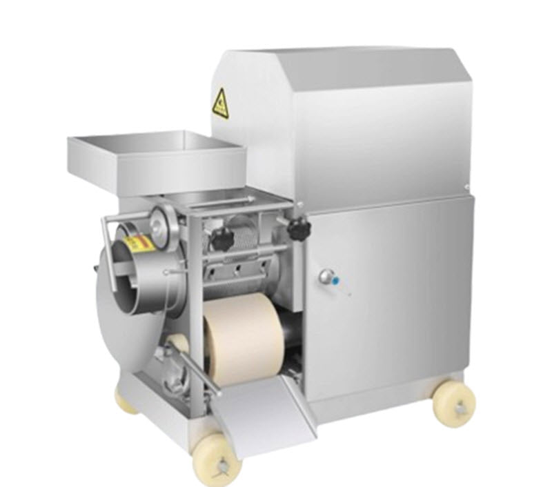 เครื่องแยกเนื้อปลาและกุ้งอัตโนมัติ ขนาดพาณิชย์ สำหรับแยกเยื่อปลาและกุ้ง