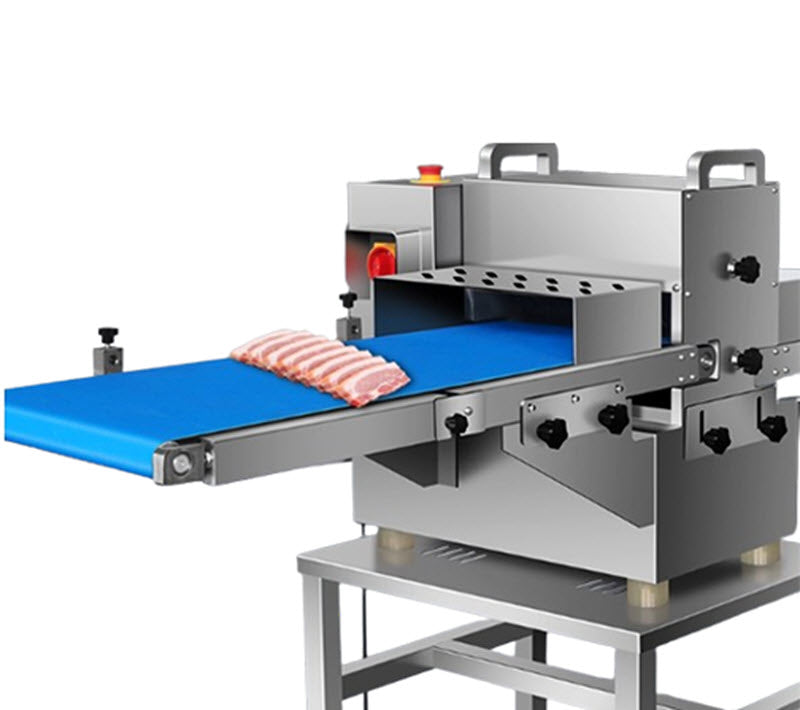 เครื่องหั่นเนื้อสด รุ่นเชิงพาณิชย์ สำหรับหมู, ไก่, เป็ด, ปลา ขนาดกะทัดรัด ตัดเนื้อเป็นชิ้นเล็ก