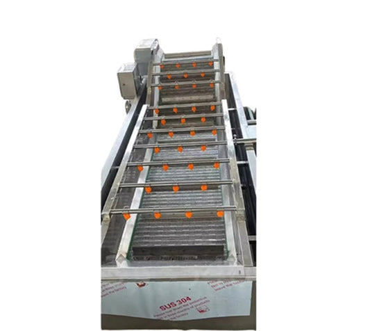 เครื่องล้างผักป่า รุ่น 竹笋 - อุปกรณ์แปรรูปผักสด, ระบบผลิตผักแช่แข็ง, ประสิทธิภาพสูง