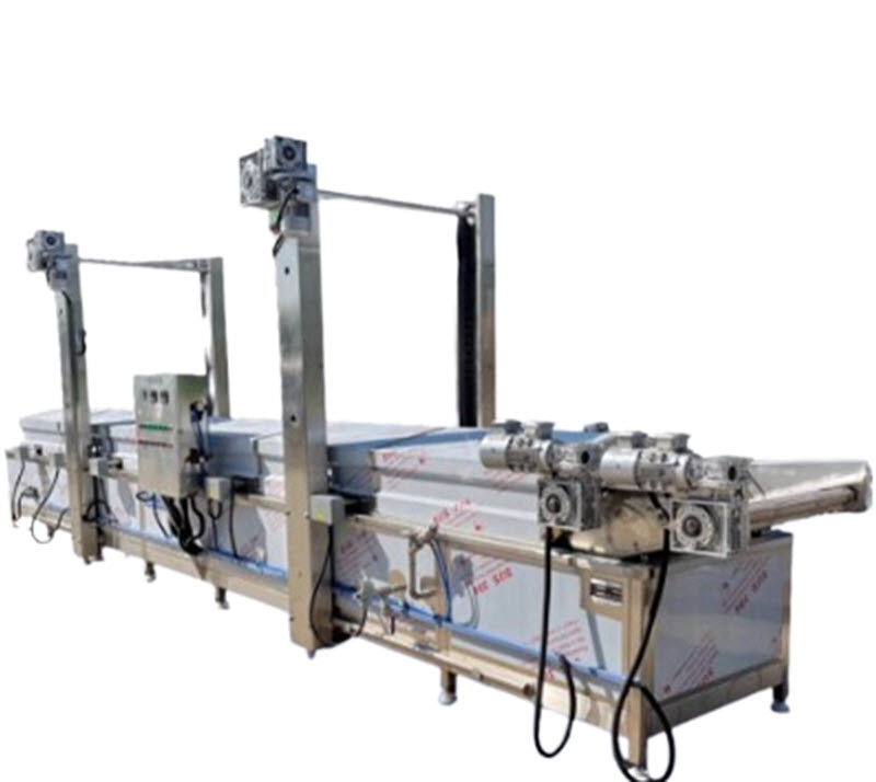 เครื่องฆ่าบอุ่นหน่อไม้ไผ่ รุ่นต่อเนื่อง สำหรับผักพื้นบ้าน - อุปกรณ์แปรรูปผัก