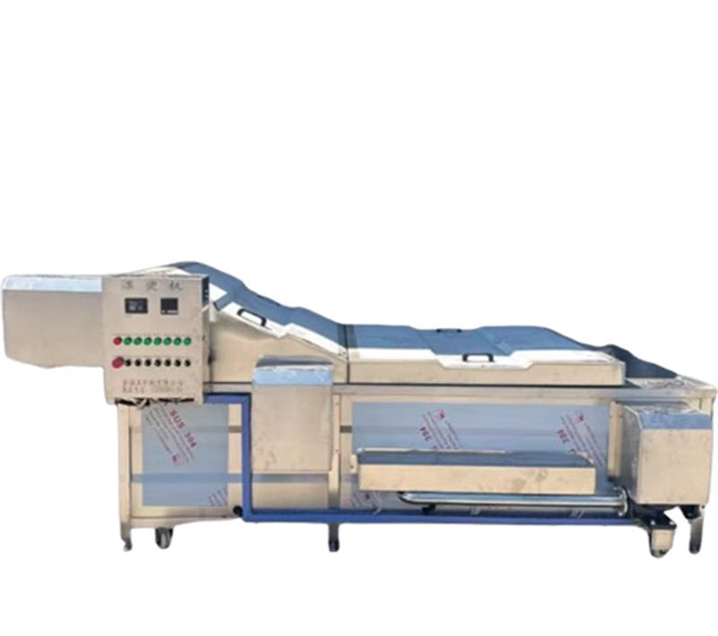 เครื่องลวกผักและหน่อไม้ รุ่นอัตโนมัติ ขนาด 1.5 เมตร สำหรับการแปรรูปผักสด