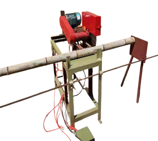 เครื่องตัดไม้ไผ่พลังงานลม รุ่นใช้สะดวก ขนาดกะทัดรัด สำหรับงานประดิษฐ์ไม้ไผ่