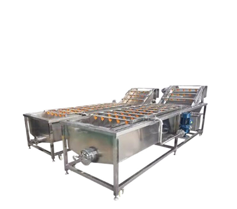 เครื่องล้างผลไม้แบบอัตโนมัติ รุ่นทำความสะอาดลำไย ขนาดกระทัดรัด สำหรับโรงงานผลิตอาหาร