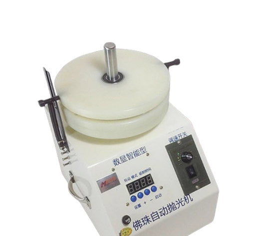 เครื่องขัดลูกประคำอัตโนมัติ รุ่น筋斗云 ทำจากไม้พีช ขนาดเล็ก ใช้งานง่าย เหมาะสำหรับงานฝีมือ