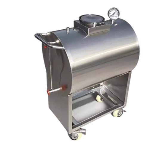 รถเข็นสแตนเลส 304 สำหรับขนส่งสารละลาย ขนาดพิเศษ สั่งทำตามต้องการ สำหรับโรงพิมพ์