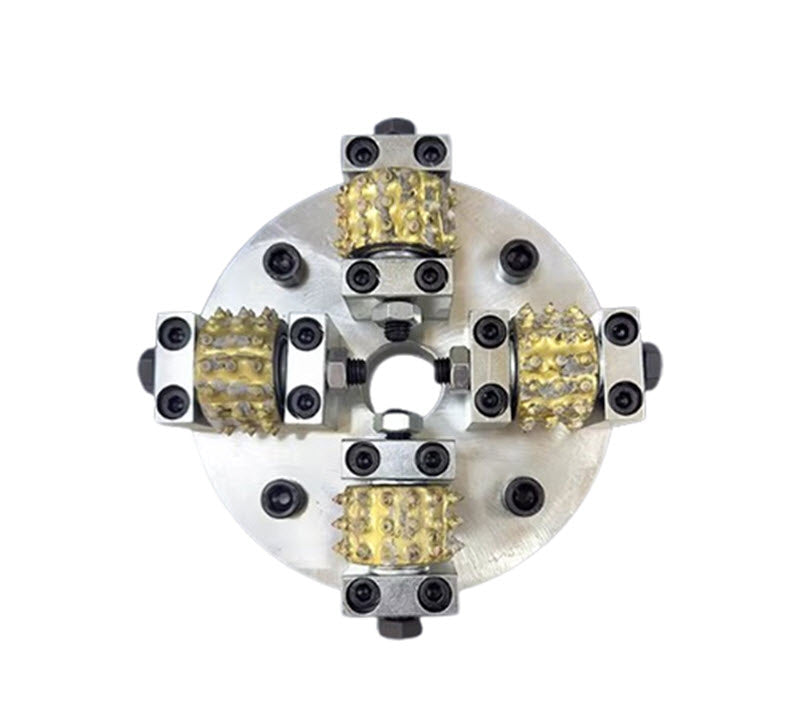 เครื่องมือขัดหิน 8 นิ้ว 200mm รุ่นมือจับ พร้อมล้อผสมโลหะ สำหรับงานขัดพื้นผิวหิน