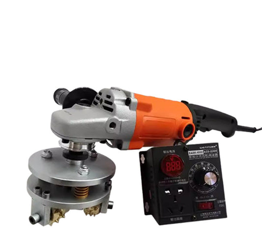 เครื่องมือขัดหินไฟฟ้า รุ่นสามหัว สำหรับงานขัดคอนกรีตและอุโมงค์ 1500W