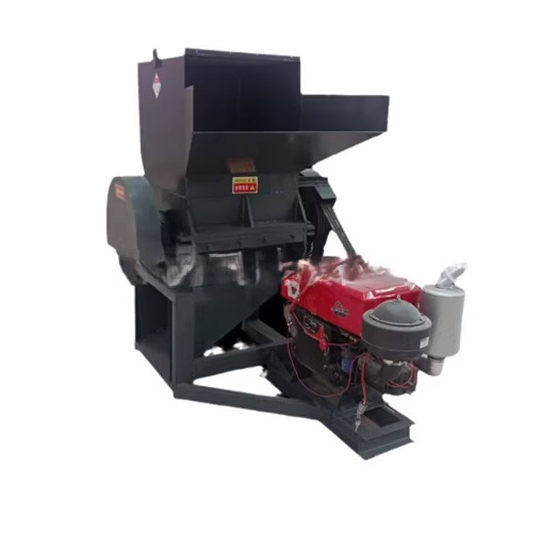 เครื่องบดผลไม้พลาสติกแบบเคลื่อนที่ รุ่น 60 ขนาดใหญ่ สำหรับบดลิ้นจี่และผลไม้อื่น ๆ