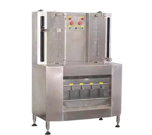 เครื่องปอกเปลือกผลไม้ รุ่นครบวงจร สำหรับสับปะรด, ส้มโอ, มะละกอ ขนาดกะทัดรัด ประสิทธิภาพสูง