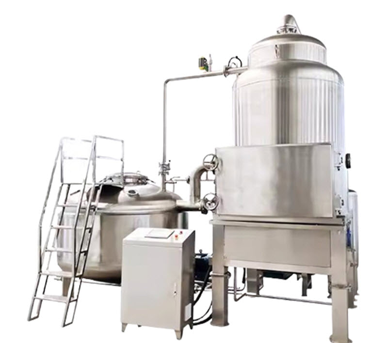 เครื่องอบแห้งผลไม้และผักแบบสูญญากาศ รุ่นเล็ก สำหรับทำชิ้นกีวีและสับปะรดกรอบ