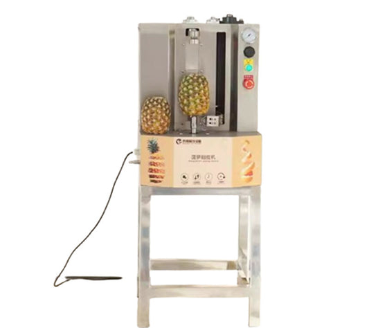 เครื่องปอกเปลือกผลไม้ไฟฟ้า สแตนเลส รุ่นเชิงพาณิชย์ สำหรับเงาะ สับปะรด และผลไม้ทุกชนิด