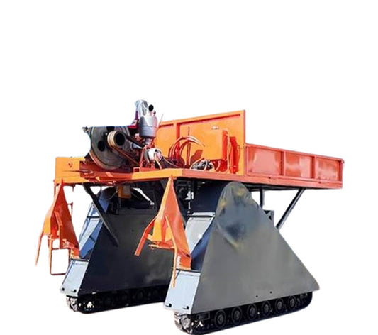 รถขนผลไม้ล้อตีนตะขาบ ดีเซล ขับอเนกประสงค์ ขนาดพิเศษ สำหรับสวนผลไม้ ขึ้นเขาได้