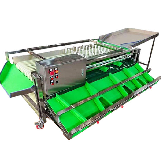 เครื่องคัดแยกผลไม้สแตนเลส รุ่นใหม่ สำหรับมะเขือเทศ, เสาวรส, พลัม, วอลนัท, ส้ม