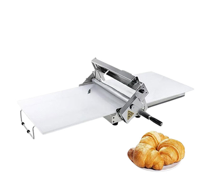 เครื่องทำขนมปังพับได้มือหมุน รุ่นมืออาชีพ สำหรับทำครัวซองต์และทาร์ต ขนาดกะทัดรัด