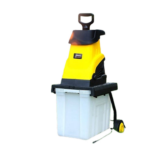 เครื่องบดกิ่งไม้ไฟฟ้า 2500W รุ่นคุณภาพสูง ใช้ในบ้าน สำหรับบดใบไม้และกิ่งไม้