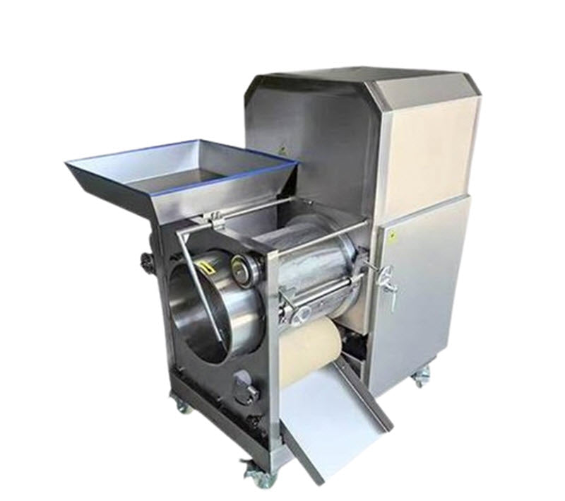 เครื่องแยกเนื้อปลาและเนื้อปู รุ่นปลาโลมาสูตรใหม่ ขนาดกะทัดรัด ใช้งานง่าย แยกหนังและก้างปลาได้