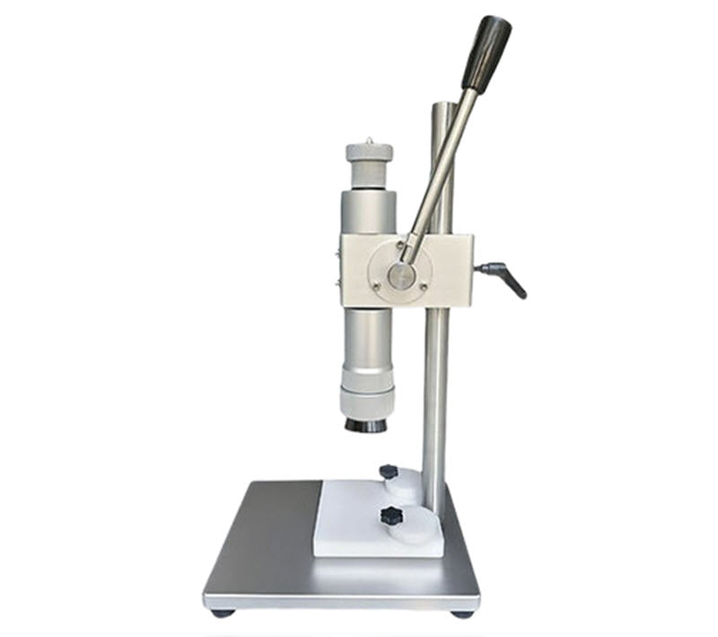 เครื่องปิดฝาขวดสเปรย์มือหมุน รุ่นอลูมิเนียม สำหรับขวดน้ำหอมและเครื่องสำอาง