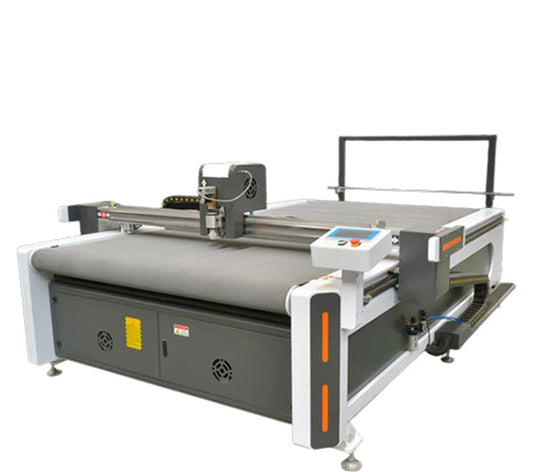 เครื่องตัดวัสดุสั่นสะเทือน ขนาดเล็ก รุ่นอเนกประสงค์ สำหรับผ้า หนัง และแผ่น KT