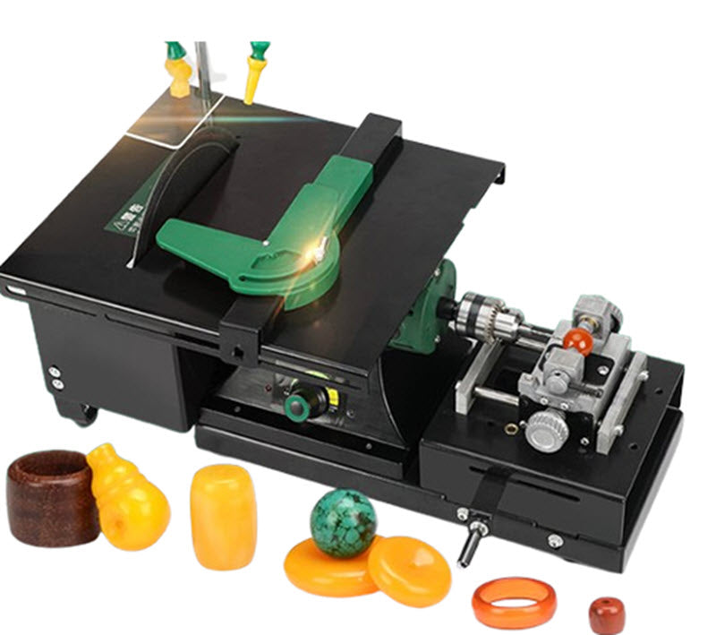 เครื่องขัดหินอ่อนขนาดเล็ก รุ่น 斯海森 สำหรับขัดและตัดอัญมณี เช่น เจียระไนหยกและมรกต