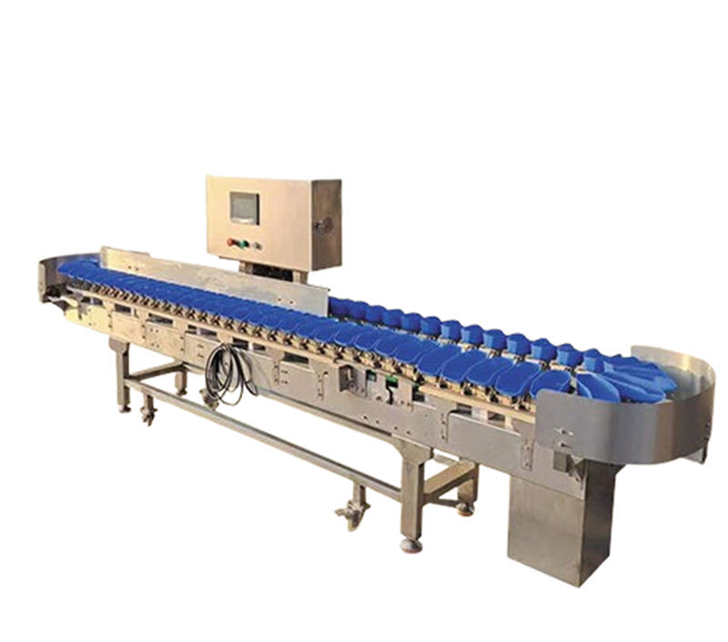 เครื่องคัดแยกผลไม้และผัก สายพันธุ์หลากหลาย เช่น มะเขือเทศ, มันหวาน, สับปะรด, ฯลฯ