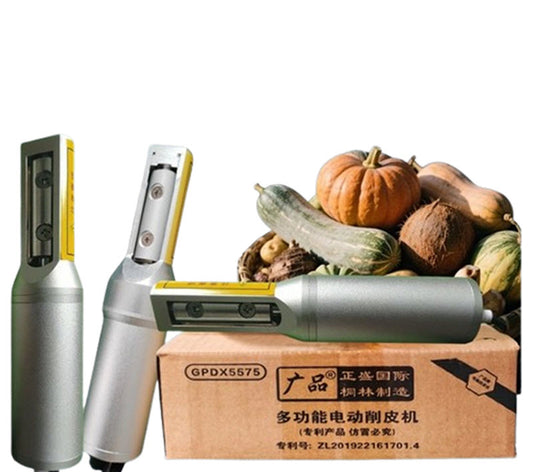 เครื่องปอกเปลือกไฟฟ้าหมุนมือ รุ่นมัลติฟังก์ชัน สำหรับมะพร้าว ฟักทอง เผือก สับปะรด