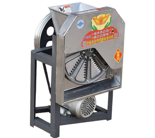 เครื่องหั่นชิ้นผักไฟฟ้าอัตโนมัติ รุ่นมือโยก สำหรับมันฝรั่ง ฟักทอง แครอท ขนาดกะทัดรัด