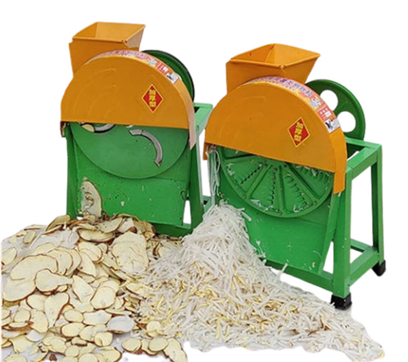 เครื่องหั่นผักผลไม้ไฟฟ้าสำหรับมันเทศ, มันสำปะหลัง, ฟักทอง, แครอท รุ่นมือหมุน