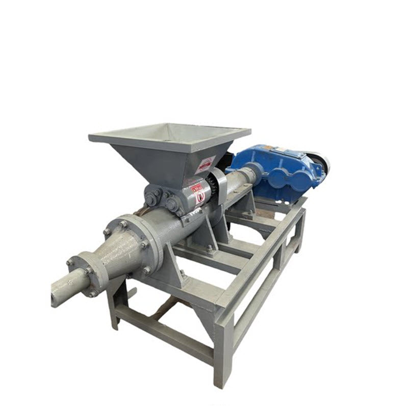 เครื่องอัดก้อนถ่านไม่ต้องเผา รุ่นใหม่ สำหรับผลิตถ่านไม้และถ่านกะลามะพร้าว