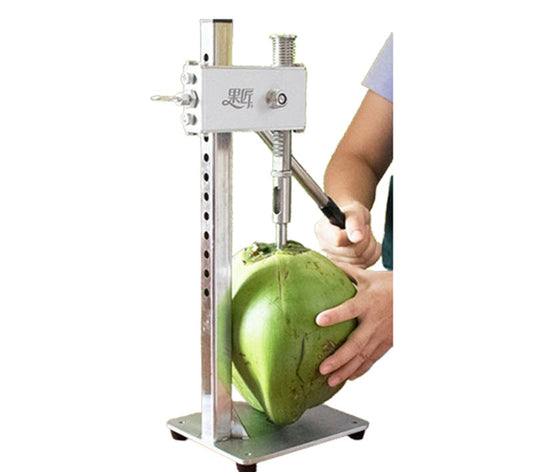 เครื่องเปิดมะพร้าวอัตโนมัติ ใช้งานง่าย รุ่นเชิงพาณิชย์ สำหรับบ้านและร้านผลไม้