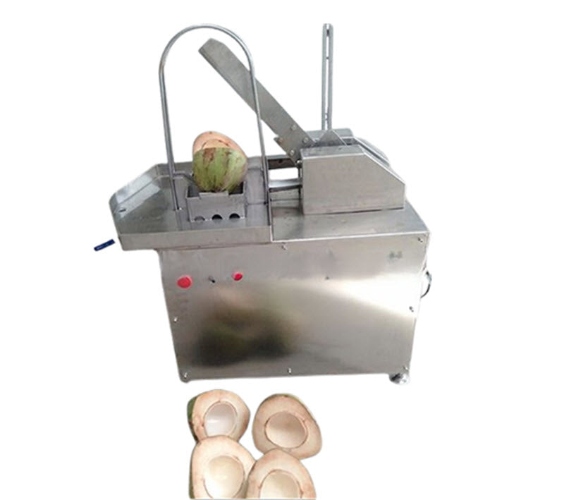 เครื่องตัดมะพร้าวไฟฟ้า ขนาดใหญ่ ตัดเนื้อมะพร้าวเรียบ สะดวกในการเก็บน้ำมะพร้าว