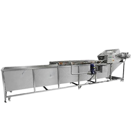 เครื่องทำความสะอาดผลไม้แบบอัตโนมัติ รุ่น洗枣机 สำหรับล้างและเป่าแห้งผลไม้ 1000W