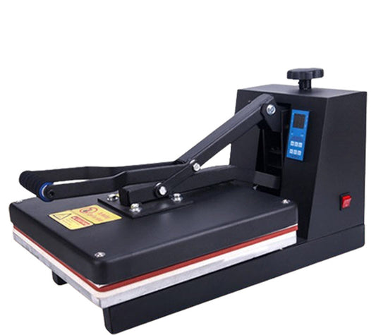 เครื่องพิมพ์ความร้อน 38x38CM รุ่นแรงดันสูง สำหรับทำลายผ้าและเคลือบภาพ