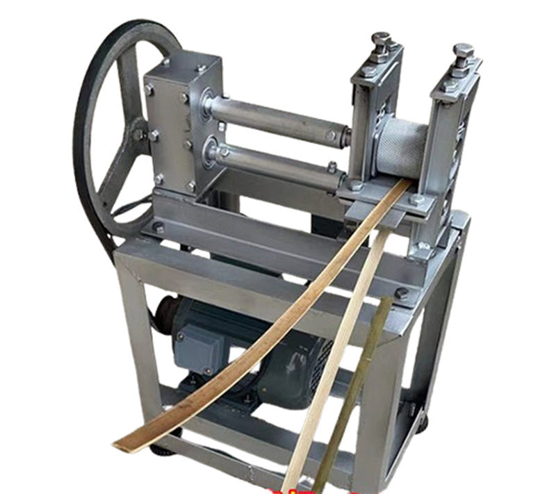 เครื่องแยกไม้ไผ่ไฟฟ้า รุ่นแยกแผ่นไม้ไผ่ ขนาดกะทัดรัด ใช้งานง่าย เหมาะสำหรับการทำงานไม้ไผ่