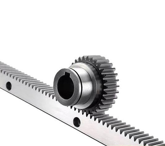 รางเลื่อนอุตสาหกรรม ขนาดใหญ่ พร้อมเกียร์มาตรฐาน สามารถสั่งผลิตตามแบบ วัสดุแข็งแรง ทนทาน