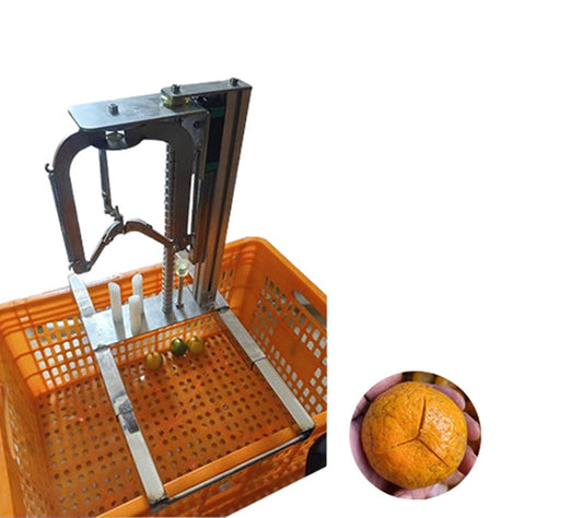 เครื่องปอกส้มจีนปรับระดับได้ สแตนเลสมือสามใบ ไม่ทำลายเปลือก รุ่นใหม่