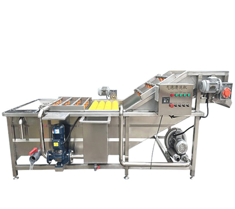 เครื่องล้างผักผลไม้แบบอัตโนมัติ ขนาดใหญ่ ใช้งานเชิงพาณิชย์ รุ่นใหม่ สำหรับล้างแอปเปิ้ล สตรอเบอรี่ มันฝรั่ง