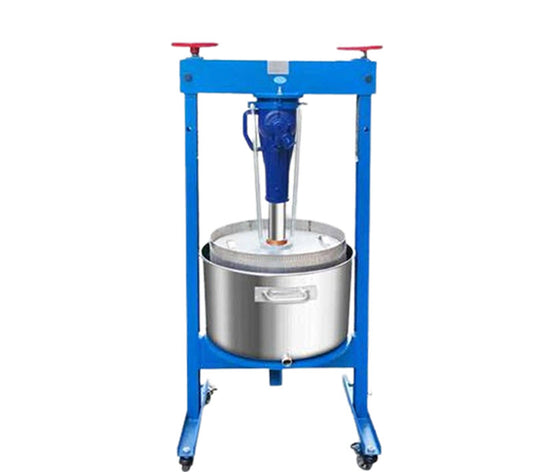 เครื่องอัดน้ำมันมือหมุน ขนาดใหญ่ รุ่นอัดน้ำมันและน้ำผึ้ง สำหรับองุ่นและสมุนไพร