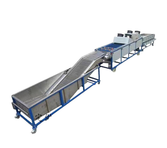 เครื่องคัดแยกหัวหอมและกระเทียมอัตโนมัติ รุ่นปรับแต่งได้ ขนาดกะทัดรัด ใช้งานง่าย