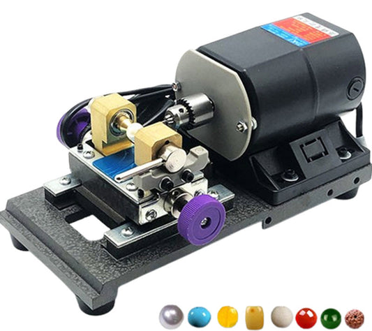 เครื่องเจาะเพชรลูกปัดอัตโนมัติ สำหรับทำสร้อยข้อมือ รุ่นไฟฟ้า ขนาดเล็ก ใช้งานง่าย