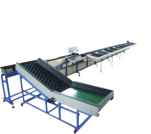 เครื่องคัดแยกน้ำหนักผลไม้อัตโนมัติ รุ่น番石榴苹果梨子百香果 เหมาะสำหรับแยกผลไม้ทุกชนิด